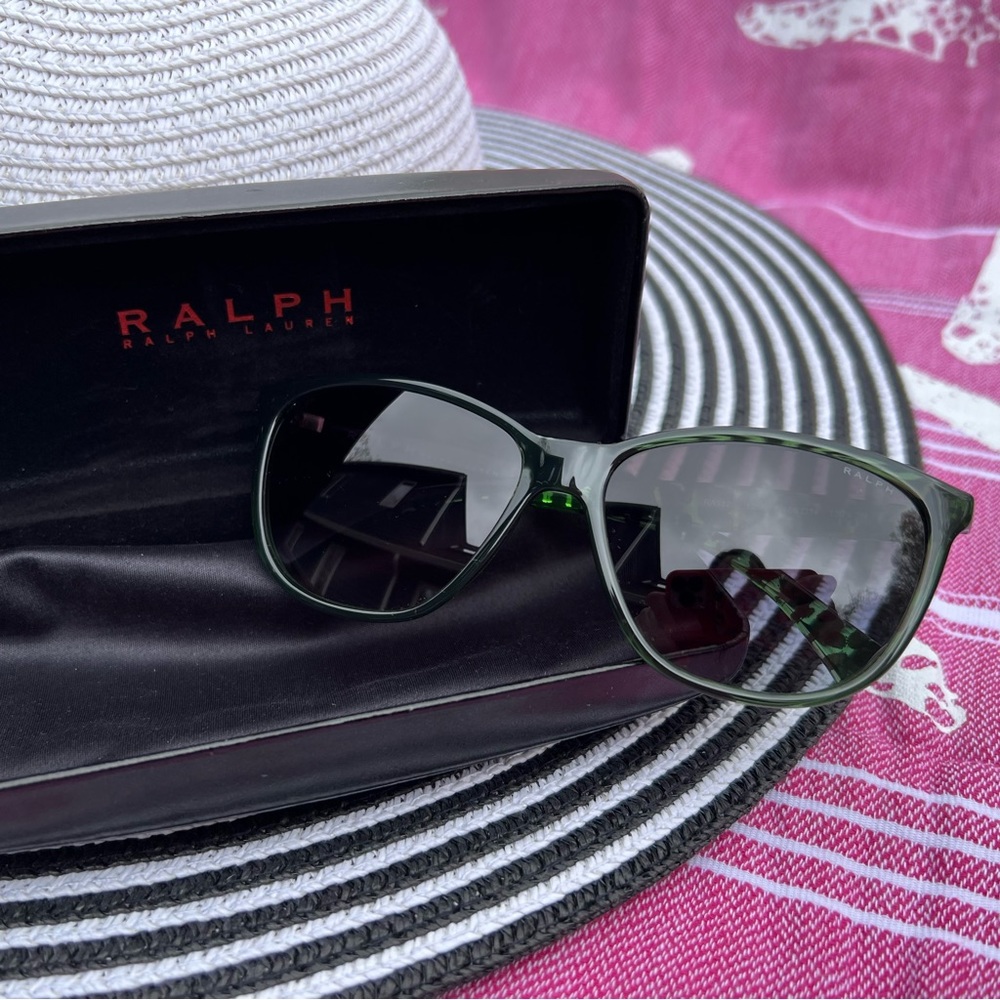 Ralph Lauren Sunglasses, green/black, NWOT - Picture 7 of 11